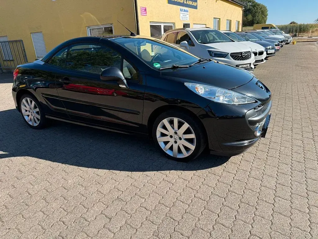 Gebraucht Peugeot 207 CC Sport 120 PS (88 kW) 2009 Schwarz Cabrio