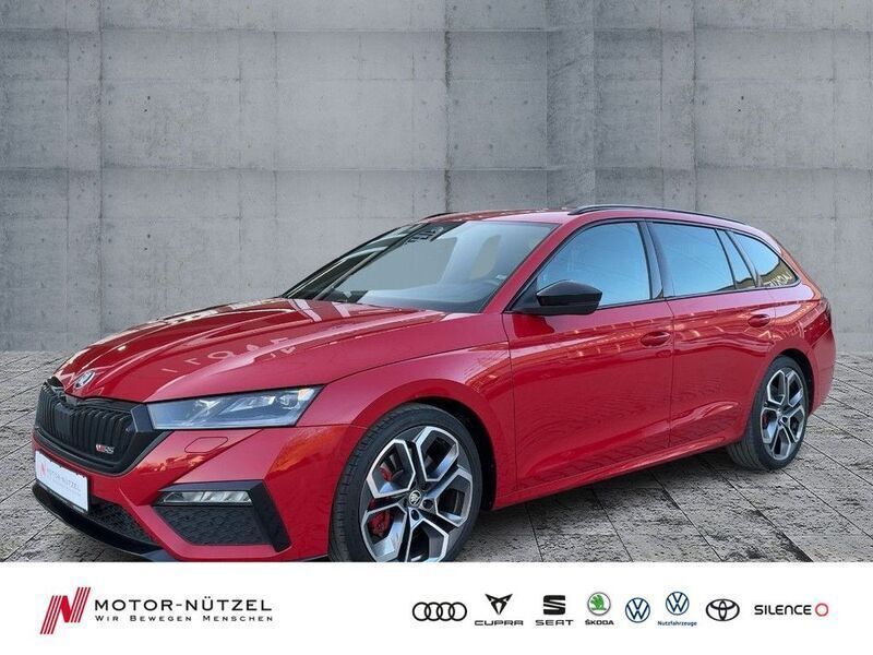 Rot Gebraucht 2022 Skoda Octavia RS Kombi | 30.930 € (Etwas zu teuer) - Bild 1/4