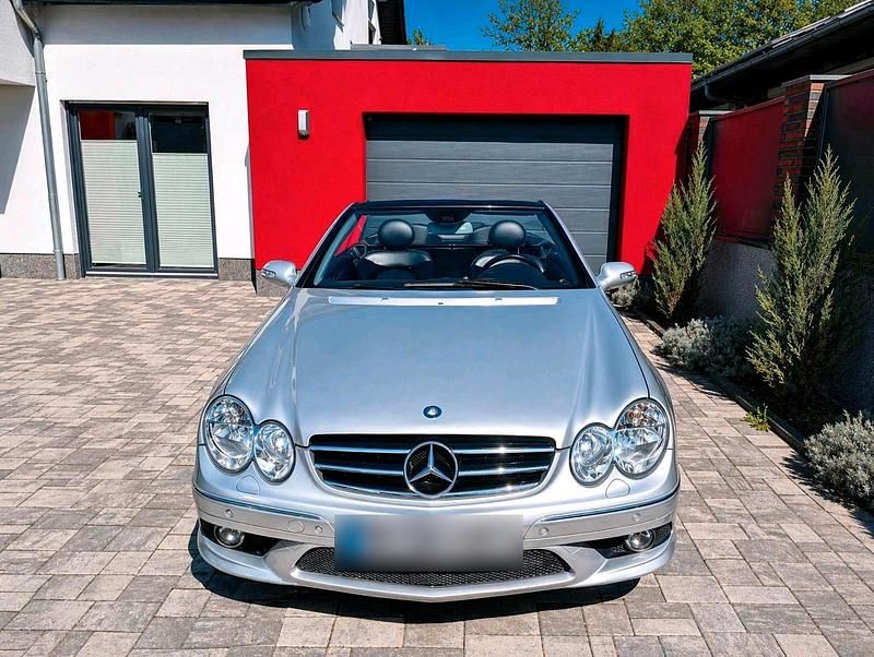 Gebraucht Mercedes CLK500 Avantgarde 306 PS (225 kW) 2003 Silber Cabrio