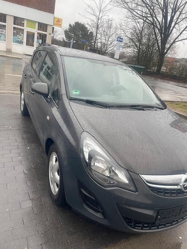Gebraucht Opel Corsa 101 PS (74 kW) 2014 Blau Kleinwagen