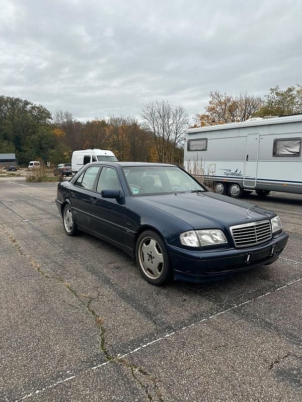 Blau Gebraucht 1998 Mercedes C240 Limousine | 3.200 € (Guter Preis) - Bild 1/4