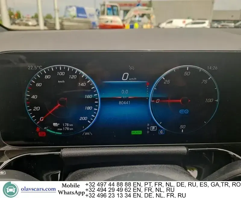 Gebraucht Mercedes EQA250 Luxury 139 kW (190 PS) 2022 Schwarz SUV