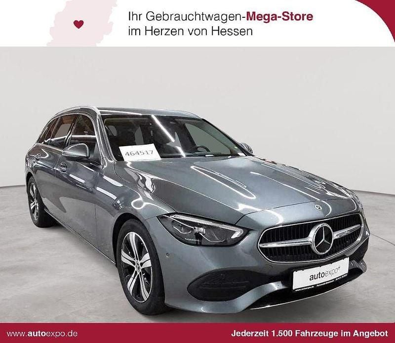 Grau Gebraucht 2022 Mercedes C220 Limousine | 26.289 € (Superpreis) - Bild 1/4