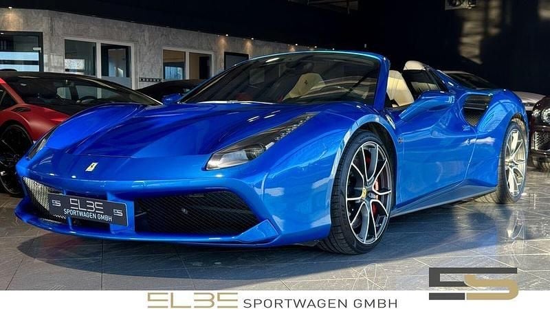 Gebraucht Ferrari 488 670 PS (492 kW) 2017 Blau Cabrio