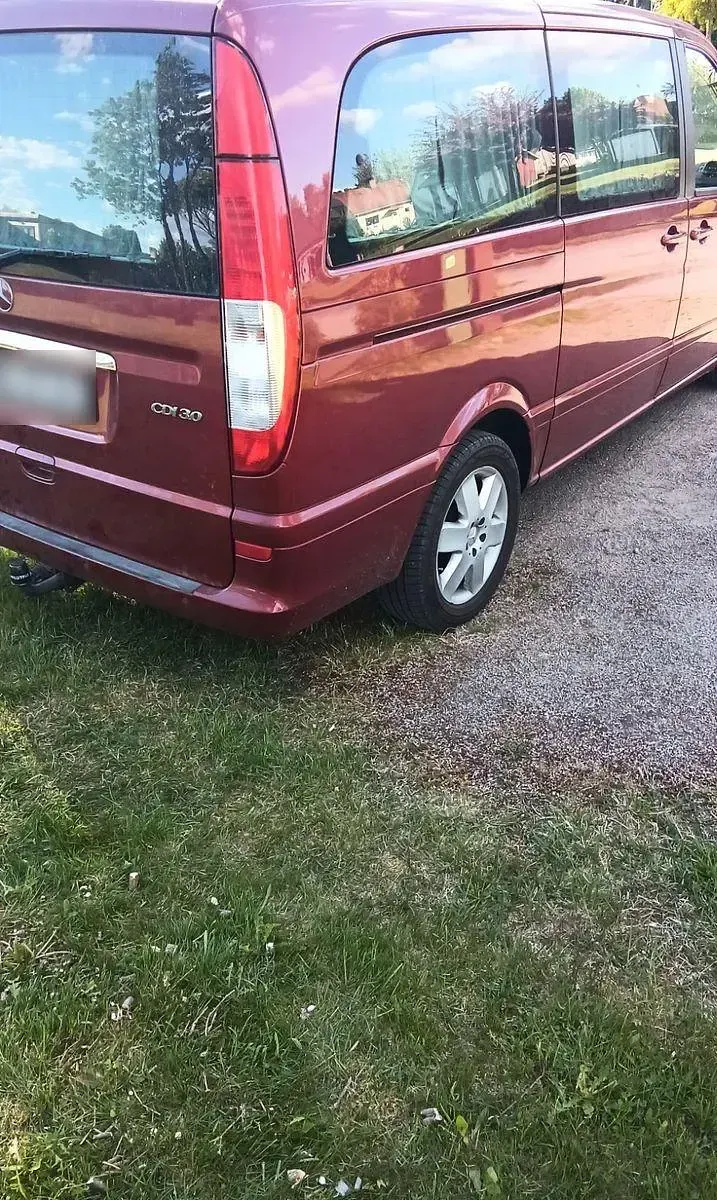 Gebraucht Mercedes Viano 204 PS (150 kW) 2006 Rot Van / Kleinbus