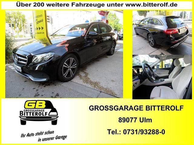 Schwarz Gebraucht 2020 Mercedes E220 Avantgarde Limousine | 27.990 € (Superpreis) - Bild 1/4