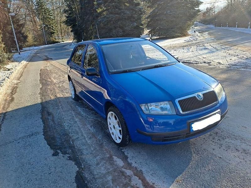 Gebraucht Skoda Fabia 75 PS (55 kW) 2003 Blau Limousine