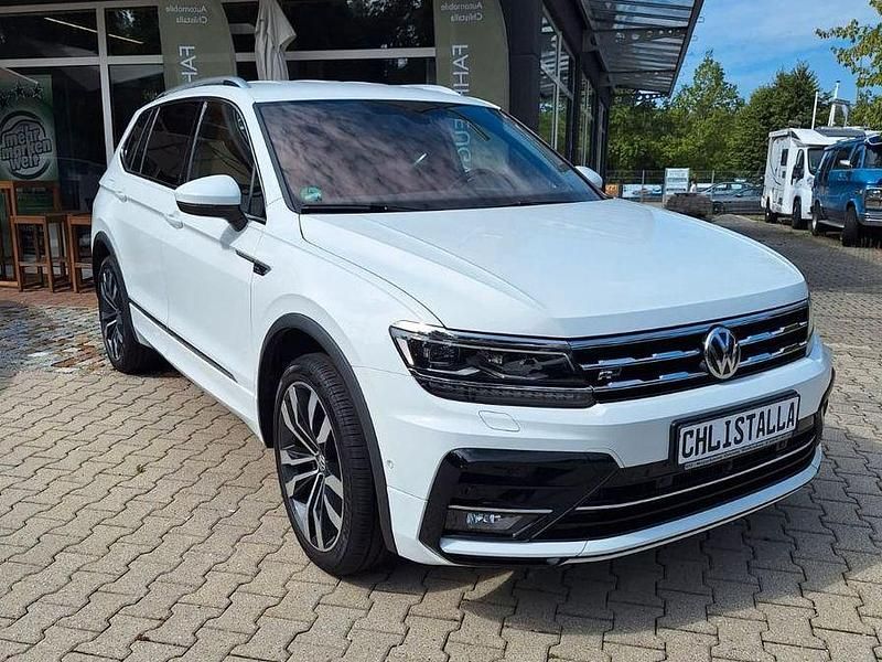 Weiß Gebraucht 2019 VW Tiguan Allspace Highline SUV | 25.999 € (Superpreis) - Bild 1/4