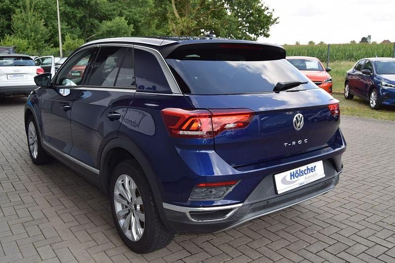 Usata VW T-Roc 150 CV (110 kW) 2018 Blu SUV