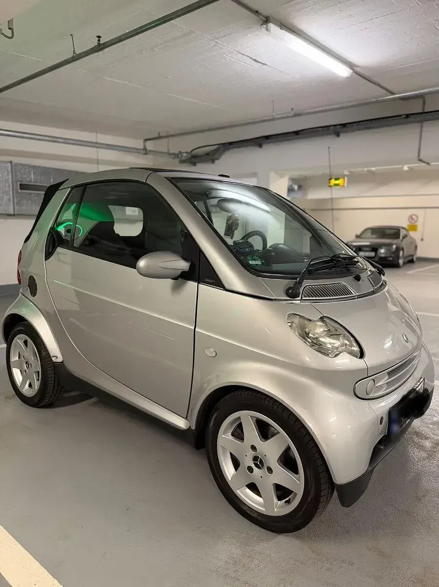 Gebraucht Smart ForTwo Cabrio Passion 41 PS (30 kW) 2003 Silber Cabrio