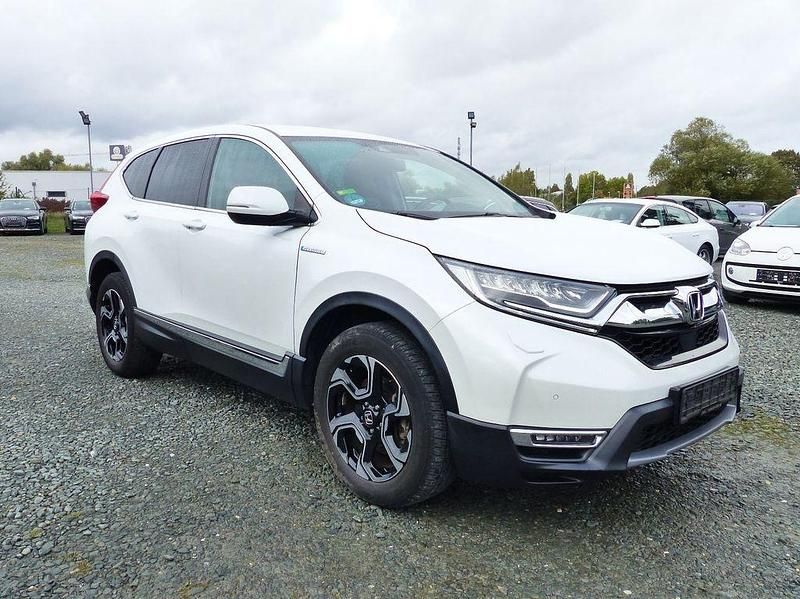 Weiß Gebraucht 2019 Honda CR-V Elegance SUV | 22.999 € (Fairer Preis) - Bild 1/4