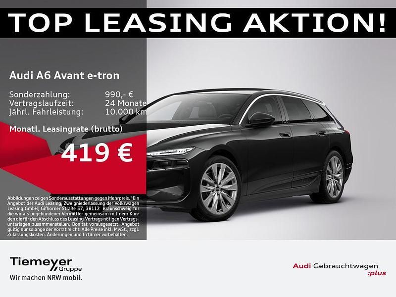 Schwarz Gebraucht 2025 Audi A6 e-tron Ambiente Kombi | 52.990 € - Bild 1/3