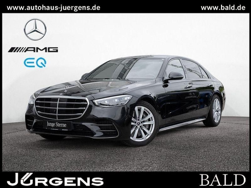Schwarz metalliclack obsidianschwarz Gebraucht 2024 Mercedes S450 AMG Limousine | 124.680 € (Teuer) - Bild 1/4