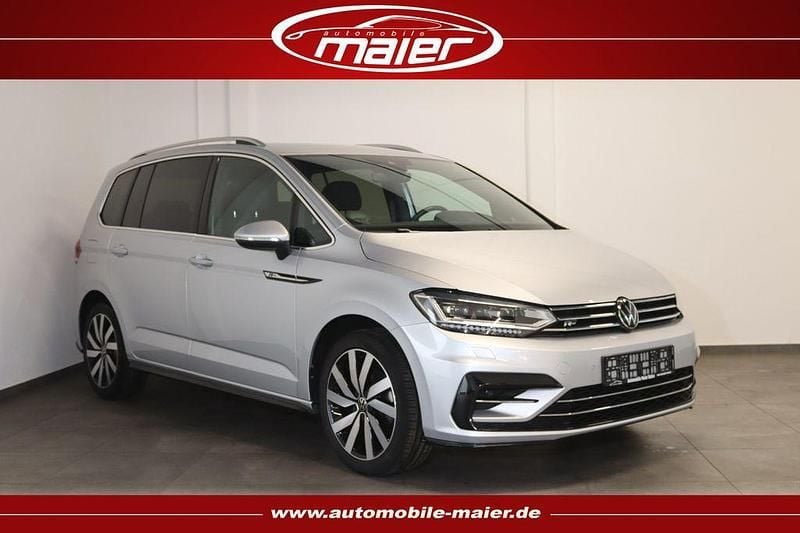 Silber Gebraucht 2022 VW Touran R-line Van / Kleinbus | 23.800 € (Superpreis) - Bild 1/4