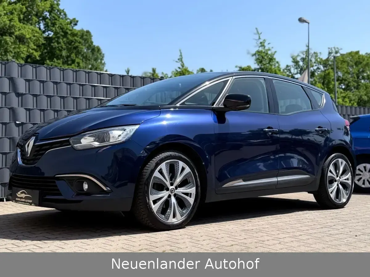 Gebraucht Renault Scénic IV Intens 110 PS (80 kW) 2017 Blau Van / Kleinbus