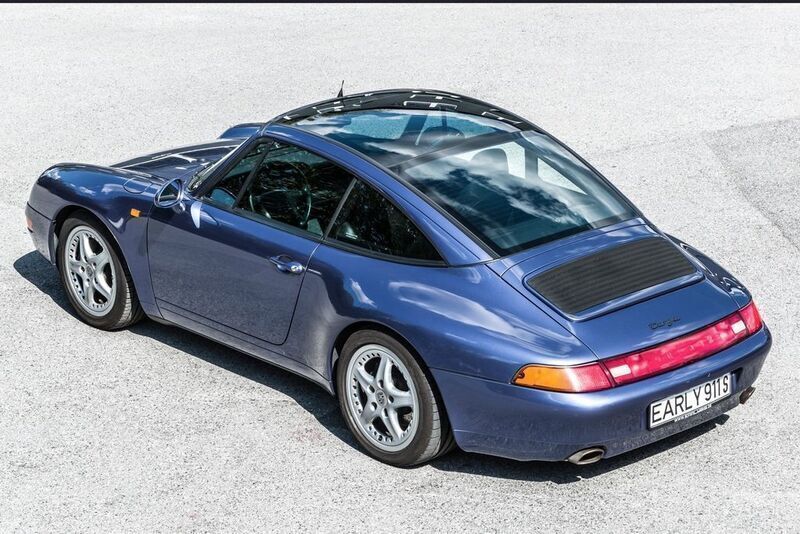 Gebraucht Porsche 993 286 PS (210 kW) 1996 Violett metallic Cabrio