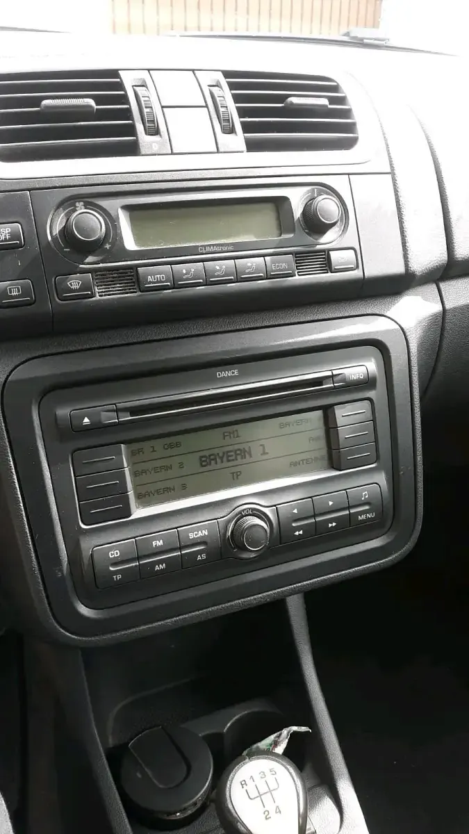 Gebraucht Skoda Roomster 105 PS (77 kW) 2008 Blau Van / Kleinbus
