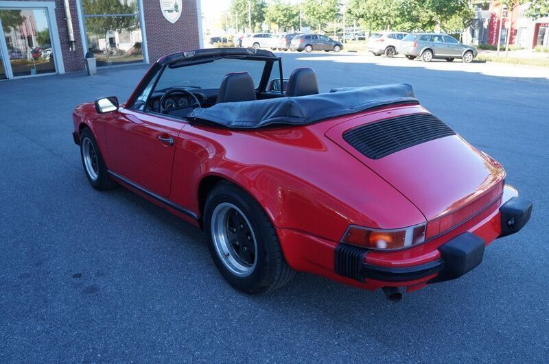 Gebraucht Porsche 911 Carrera Cabriolet 218 PS (160 kW) 1987 Rot Cabrio