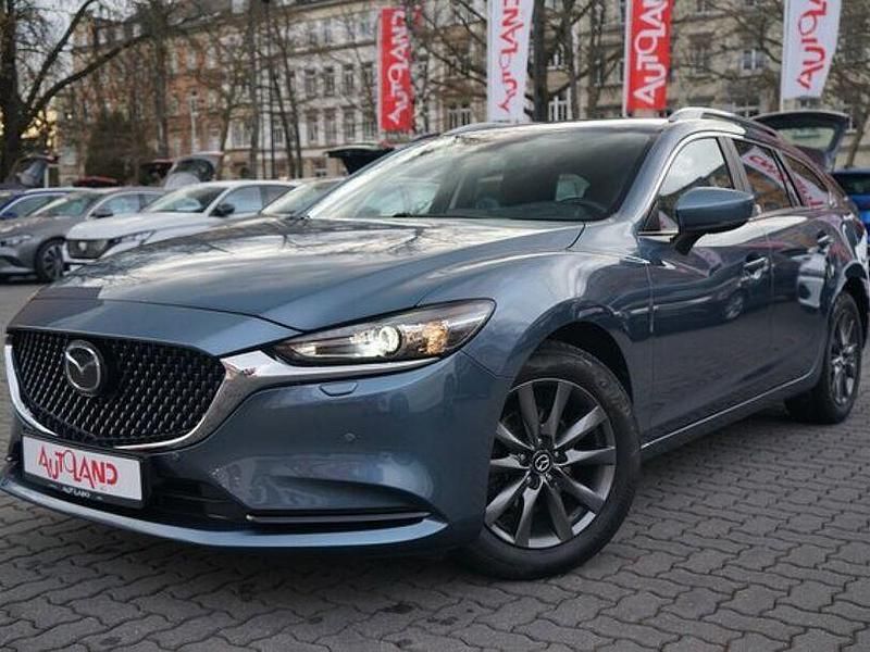 Gebraucht Mazda 6 145 PS (106 kW) 2021 Bluereflexmet. (metallic) Kombi