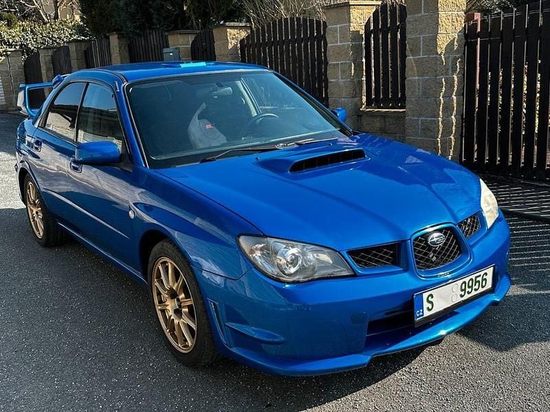 Gebraucht Subaru Impreza 280 PS (205 kW) 2006 Blau Limousine