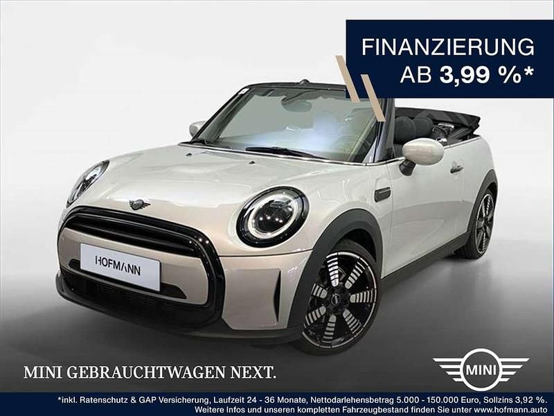 White silver metallic Gebraucht 2022 Mini Cooper Cabriolet Cabrio | 28.890 € (Etwas zu teuer) - Bild 1/2
