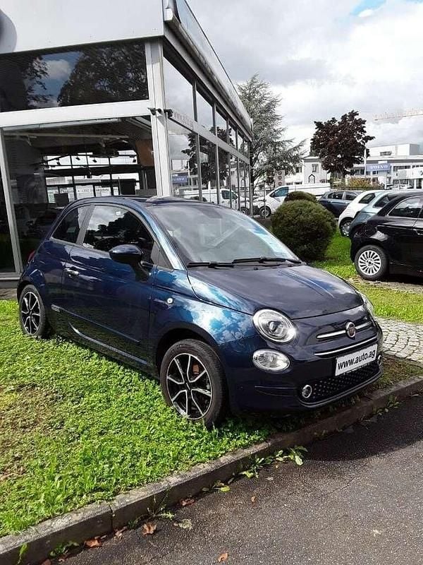 Blau Gebraucht 2021 Fiat 500 Lounge Kleinwagen | 11.844 € (Fairer Preis) - Bild 1/4