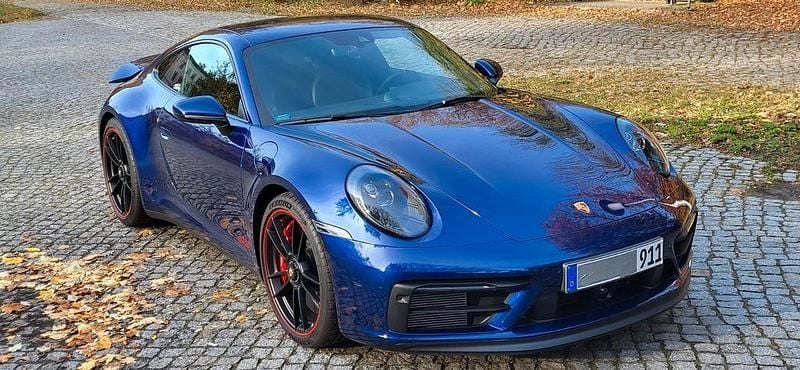 Blau Gebraucht 2022 Porsche 911 Carrera GTS Coupé | 128.500 € - Bild 1/4