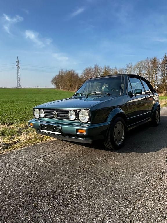 Gebraucht VW Golf Cabriolet 98 PS (72 kW) 1991 Grün Cabrio
