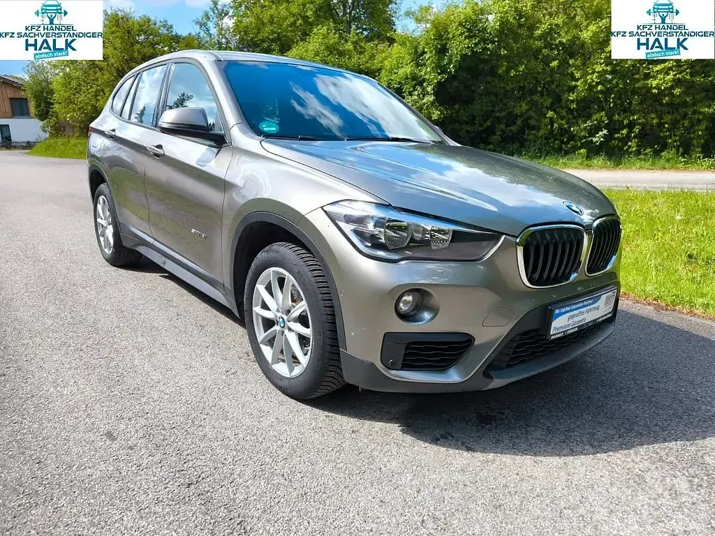 Second-hand BMW X1 Sport Line 140 CP (102 kW) 2017 Argintiu SUV