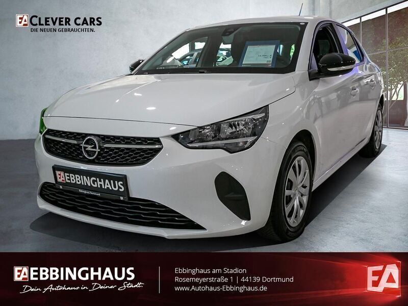 Weiss Gebraucht 2021 Opel Corsa Basis Limousine | 12.490 € (Fairer Preis) - Bild 1/4