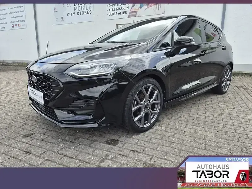 Gebraucht Ford Fiesta ST-Line 125 PS (91 kW) 2022 Schwarz Kleinwagen