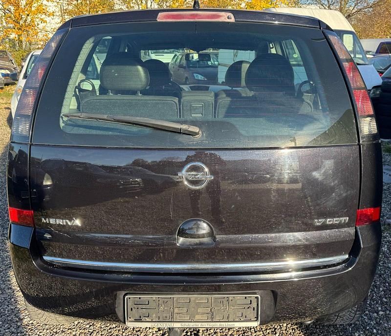 Gebraucht Opel Meriva 101 PS (74 kW) 2006 Schwarz Van / Kleinbus