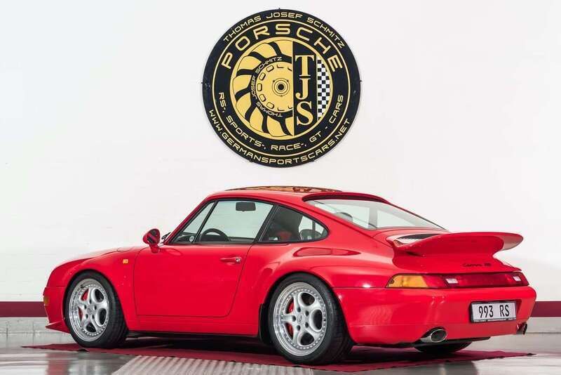 Gebraucht Porsche 993 300 PS (220 kW) 1996 Indisch rot Coupé