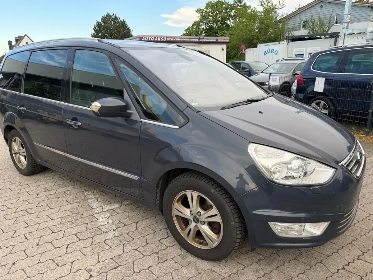 Gebraucht Ford Galaxy Titanium 200 PS (147 kW) 2012 Midnight skygrau metallic Van / Kleinbus