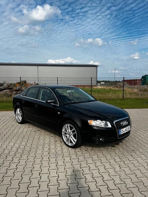Schwarz Gebraucht 2006 Audi A4 S-Line Limousine | 2.400 € (Guter Preis) - Bild 1/4