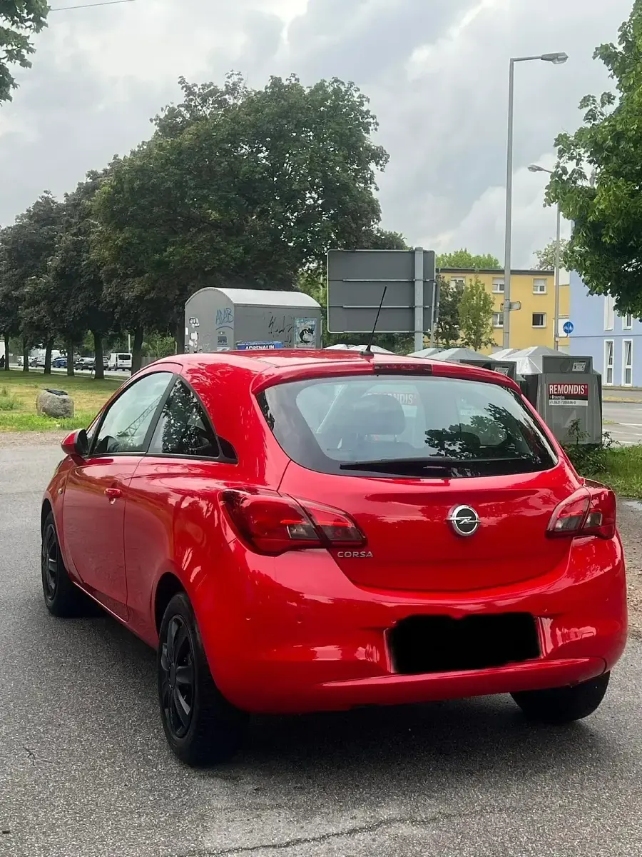 Gebraucht Opel Corsa 90 PS (66 kW) 2017 Rot Kleinwagen