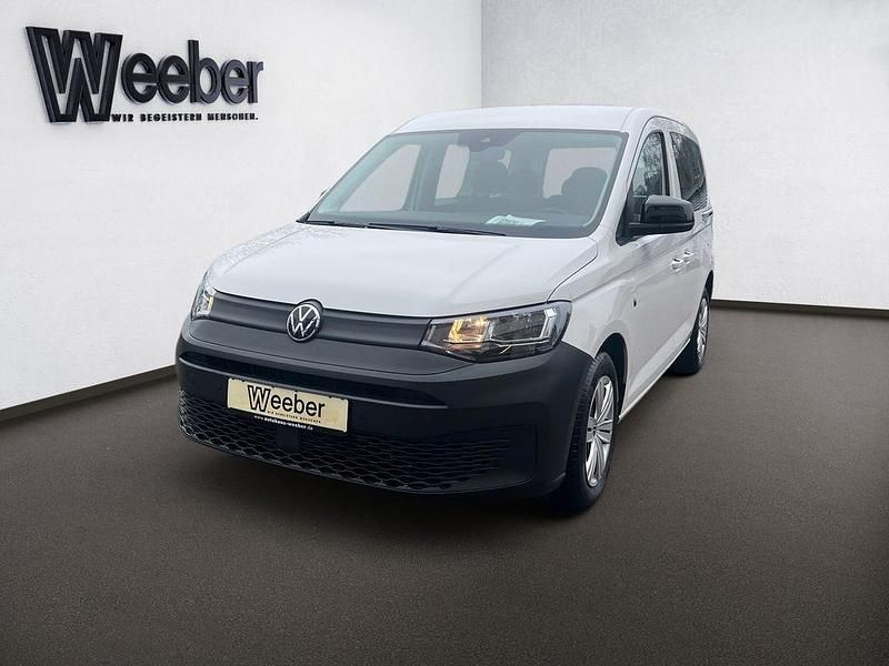 Gebraucht VW Caddy Basis 114 PS (83 kW) 2022 Weiß Van / Kleinbus