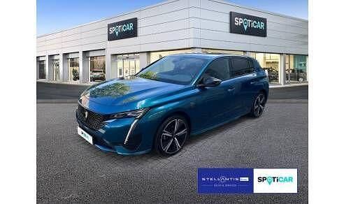 Blau Gebraucht 2024 Peugeot 308 GT Limousine | 21.490 € (Superpreis) - Bild 1/4
