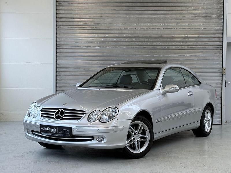 Silber Gebraucht 2003 Mercedes CLK200 Elegance Coupé | 5.950 € (Teuer) - Bild 1/4