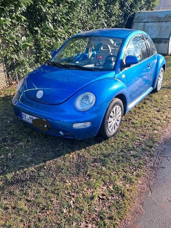 Blau Gebraucht 1999 VW Beetle Kleinwagen | 600 € (Superpreis) - Bild 1/4