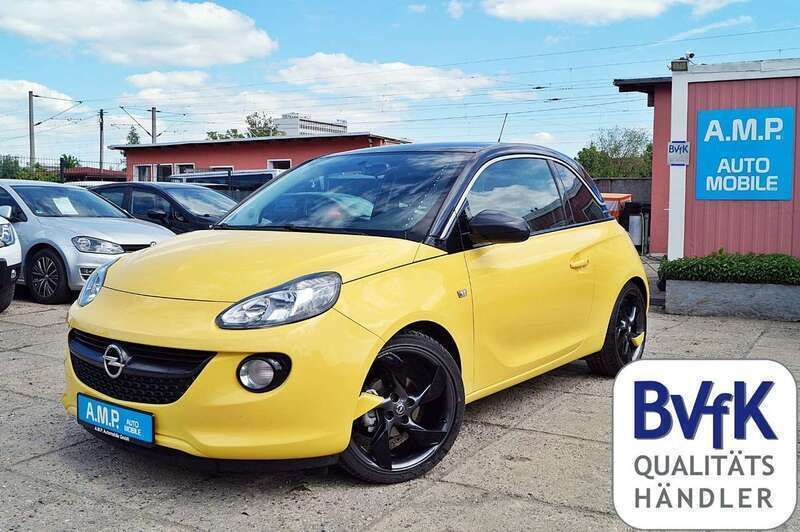 Gelb Gebraucht 2013 Opel Adam Kleinwagen | 4.999 € (Guter Preis) - Bild 1/4