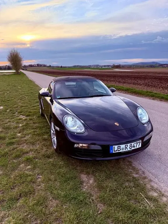Second-hand Porsche Boxster 239 CP (175 kW) 2005 Negru Cabrio