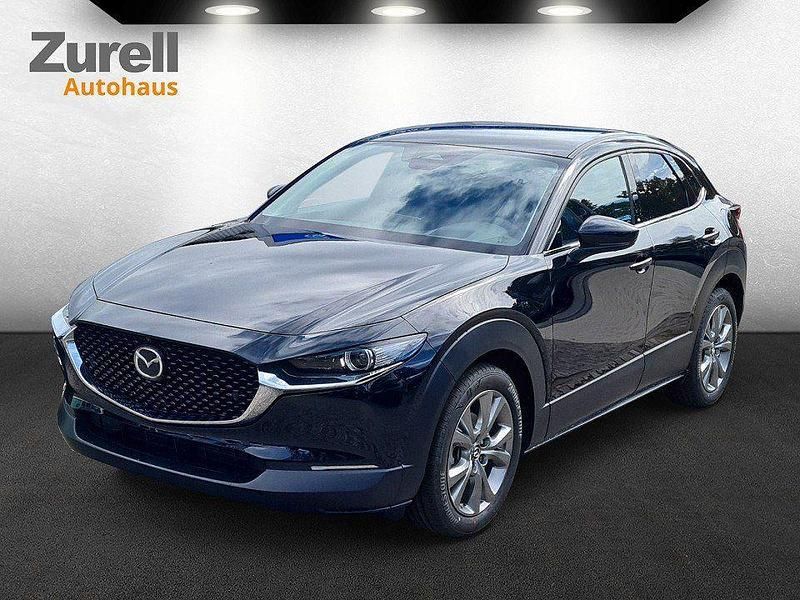 Jet black Neu 2025 Mazda CX-30 Exclusive-Line SUV | 30.980 € - Bild 1/4