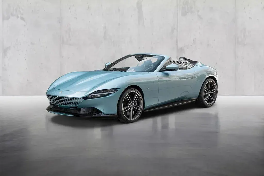 Neu Ferrari Roma 620 PS (456 kW) 2025 Blau Cabrio