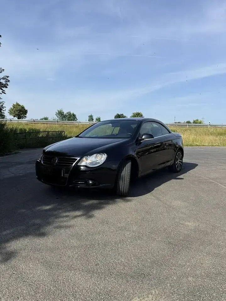 Gebraucht VW Eos Individual 140 PS (102 kW) 2007 Schwarz Cabrio