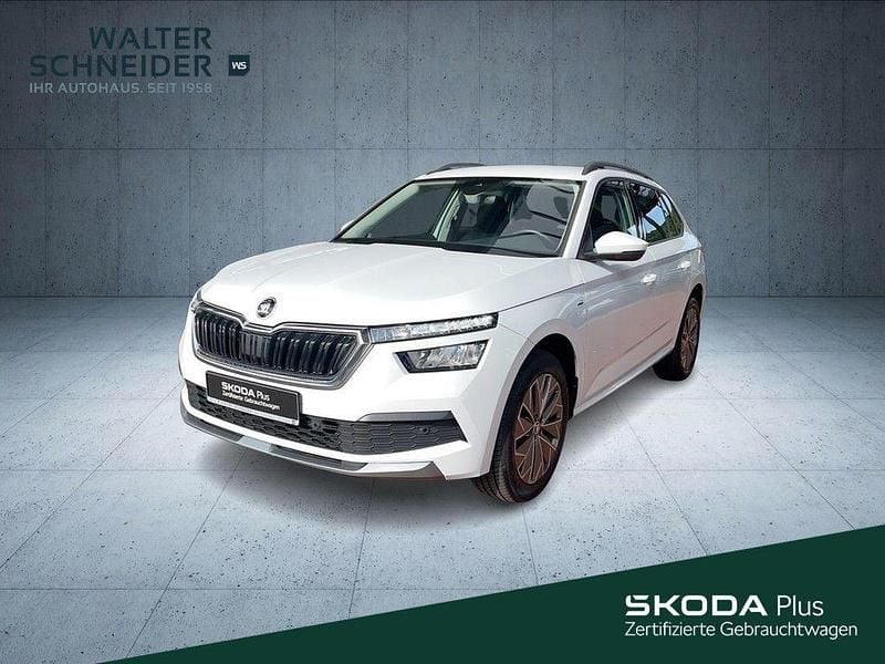 Moonweiss metallic Gebraucht 2021 Skoda Kamiq Drive SUV | 17.950 € (Fairer Preis) - Bild 1/4