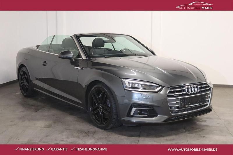 Gebraucht Audi A5 Cabriolet S-line plus 286 PS (210 kW) 2018 Daytonagrau perleffekt Cabrio