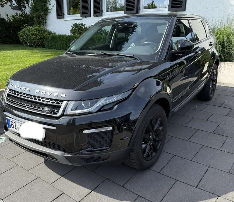 Schwarz Gebraucht 2017 Land Rover Range Rover evoque SUV | 18.950 € (Fairer Preis) - Bild 1/4