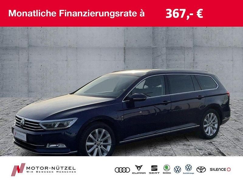 Gebraucht VW Passat Highline 150 PS (110 kW) 2018 Blau Kombi