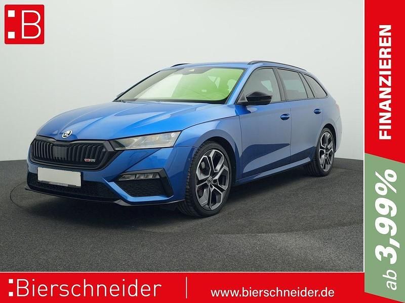 Blau Gebraucht 2022 Skoda Octavia RS Kombi | 31.450 € (Fairer Preis) - Bild 1/3